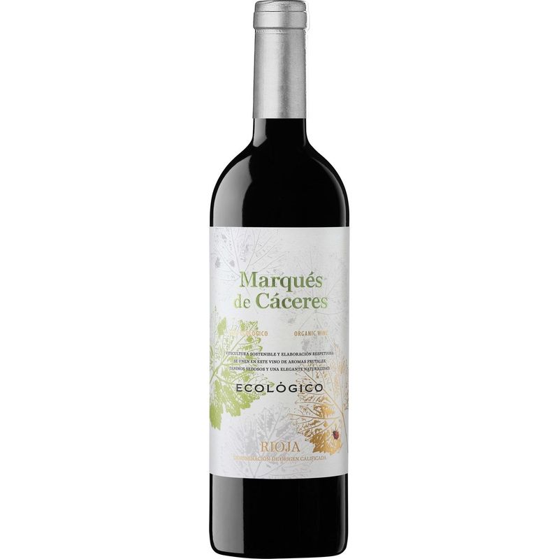 Marques De Caceres Red Wine-Organic Rioja Red Wine 2019-2022 - 750 Ml