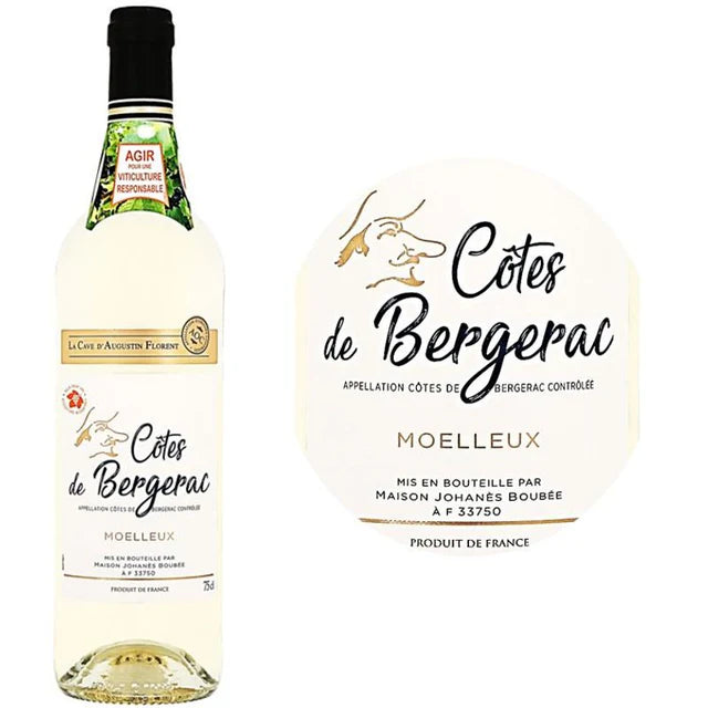 Cave A. Florent Semillon Cotes De Bergerac Sweet Wine  - 75Cl