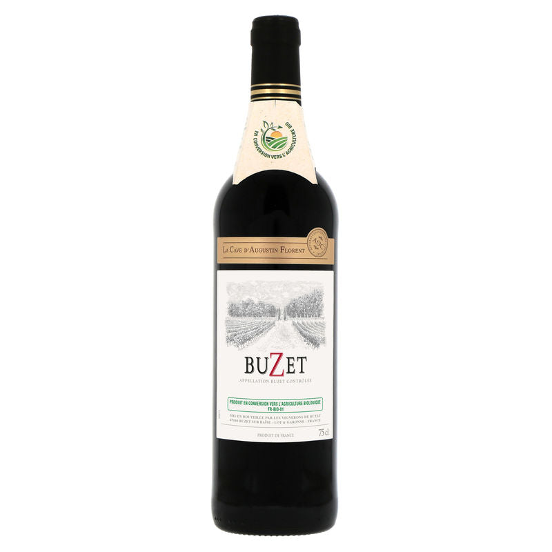 Cave A. Florent Red Wine-Cabernet Sauvignon Red Wine Buzet Pdo 2019 750 Ml