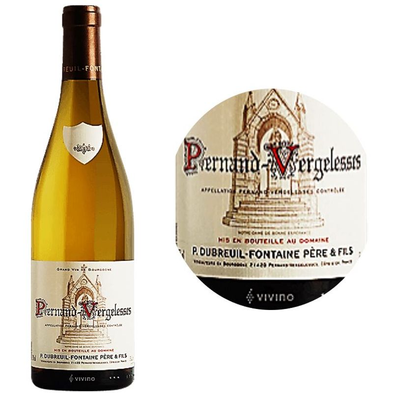 Domaine Dubreuil White Wine-Chardonnay Pernand-Vergelesses White Wine 2021-2022 - 750 ml