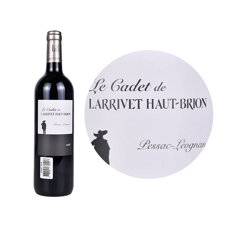 Chteau Larrivet Haut-Brion Red Wine-Cabernet Sauvignon Red Wine Le Cadet Pessac-Leognan - 750 Ml
