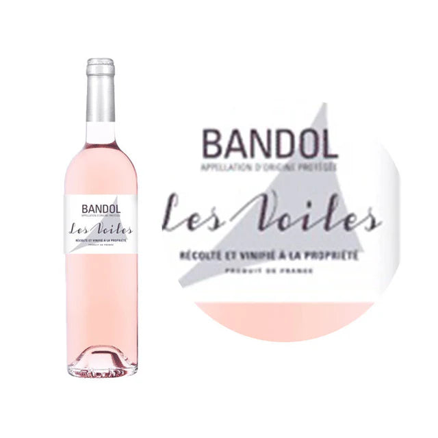 Les Voiles Bandol Rose Wine  - 75Cl
