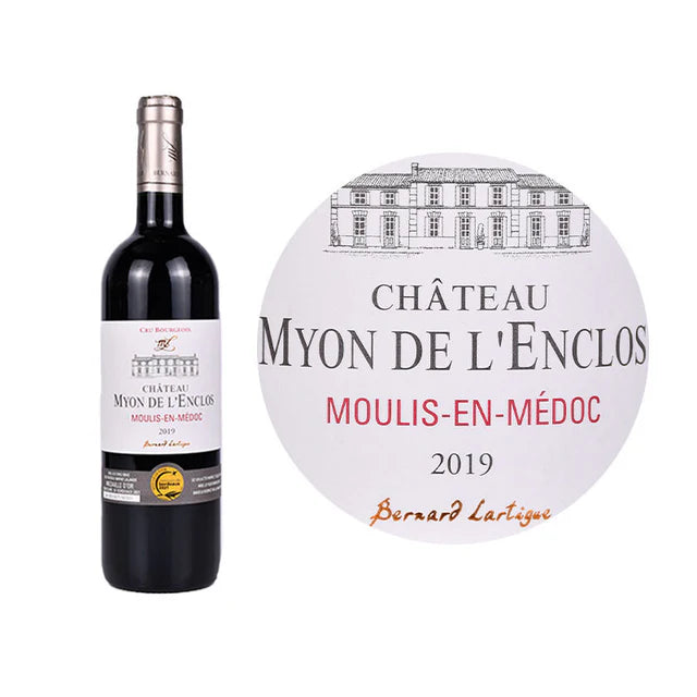 Chateau Myon De L’Enclos Cabernet Merlot Moulis Red Wine  - 75 Cl