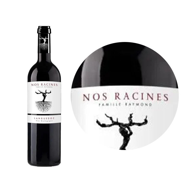 Nos Racines Red Wine-Organic Merlot Cabernet Sauvignon Red Wine Cotes De Bourg2022 - 750 Ml