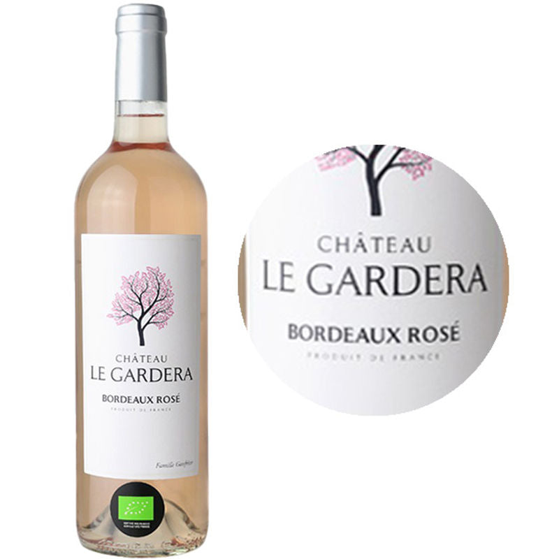 Chteau Le Gardera Rose Wine-Cabernet Sauvignon Bordeaux Rose Wine 2022  - 50Ml