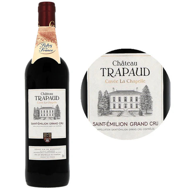 Chateau Trapaud Cabernet Franc Saint Emilion Red Wine  - 75Cl