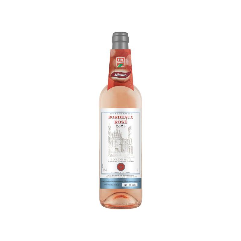 Bordeaux  Rose Wine-Cabernet Sauvignon Bordeaux Rose Wine - 750 Ml