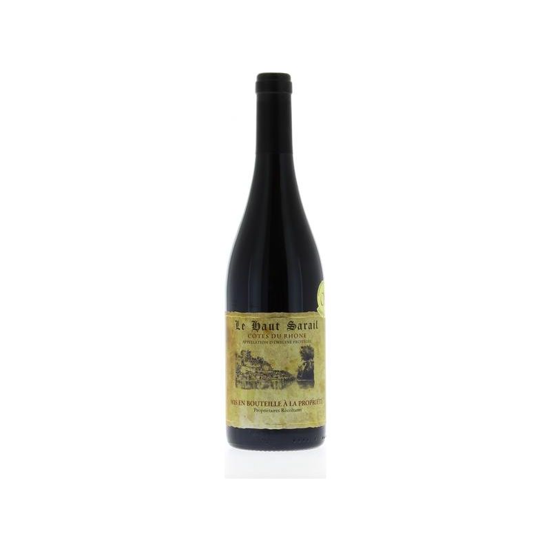 Domaine Le Haut Sarail Red Wine-Grenache Organic Cotes Du Rhone Red Wine 2021 - 750 Ml