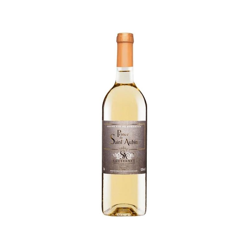 Prince De Saint Aubin White Wine-Semillon Sauternes White Wine 2020 - 750 ml