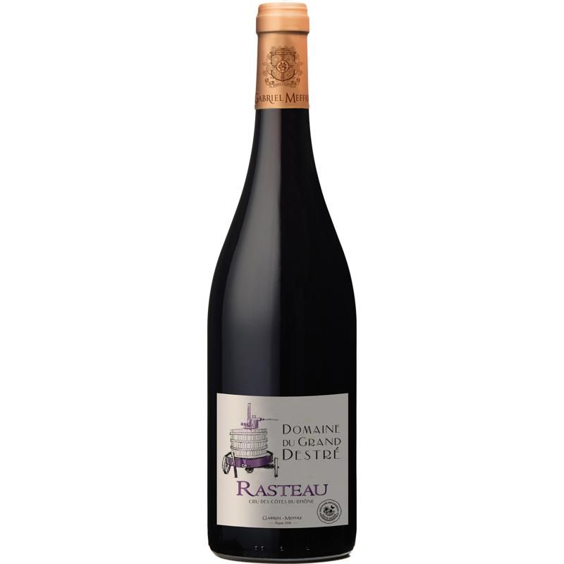 Domaine Du Grand Destr Red Wine-Grenache Cotes Du Rhone Rasteau Red Wine 2022 - 750 Ml