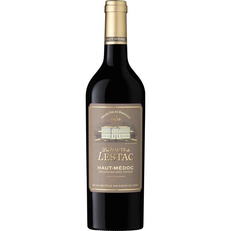 Les Hauts De Lestac Red Wine-Haut Medoc Red Wine 2020 - 750 Ml