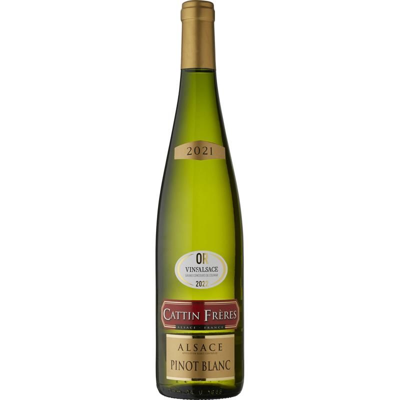 Cattin Freres White Wine-Pinot Gris Pinot Blanc White Wine From Alsace 2021 - 750 ml