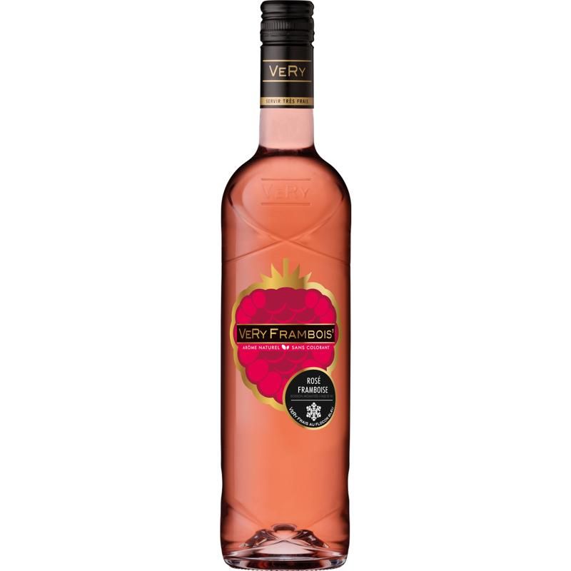 Very Frambois Rose Wine-Rose Framboise Wine  - 50Ml