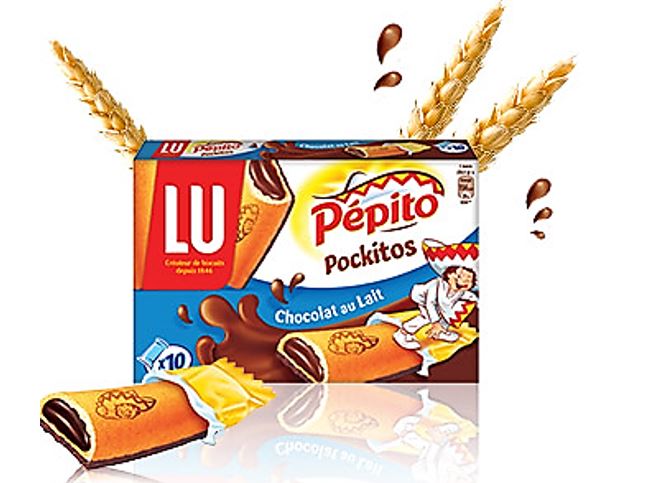 Lu Milk Chocolate Pepito Biscuits  - 295 G