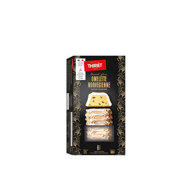 Thiriet Norwegian Omelette Rum Grapes - 580 g (8 Portions)