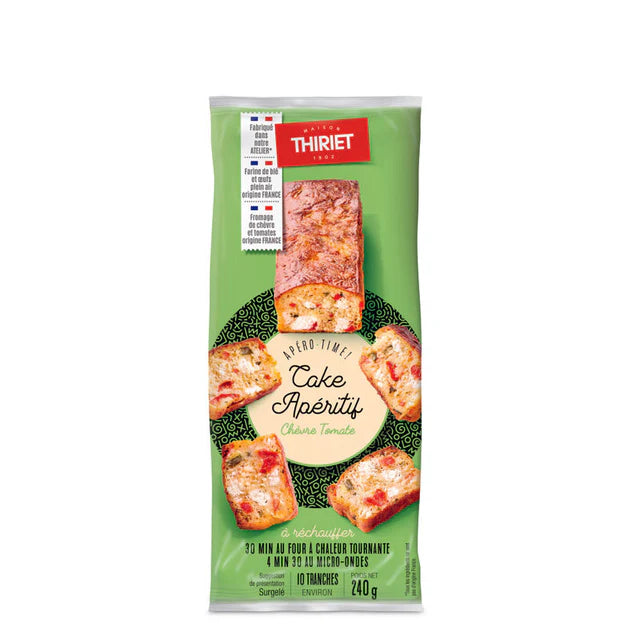 Thiriet Savoury Appetizer Cake With Goat Cheese  - 240 g (10 Slices)