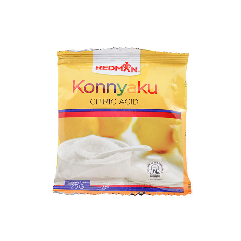 Redman Konnyaku Citric Acid - 25 G