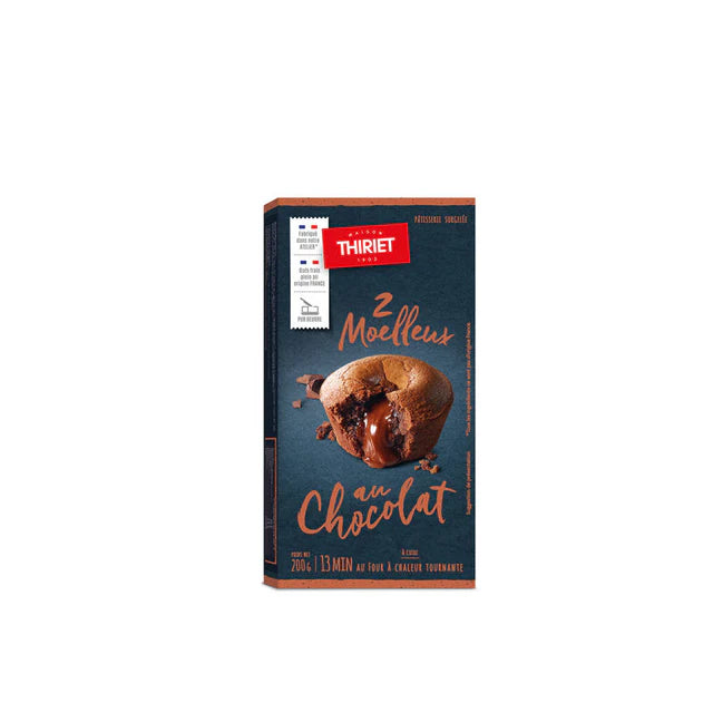 Thiriet Chocolate Lava Cake - 200 g (2 Pieces)