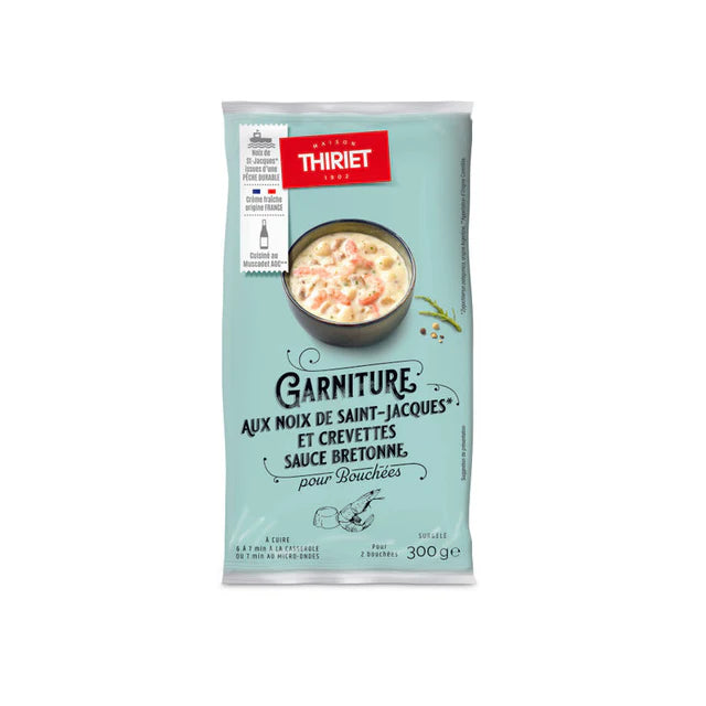 Thiriet Scallop-Shrimp Filling Ready-To-Use - 300 g (2 Portions)