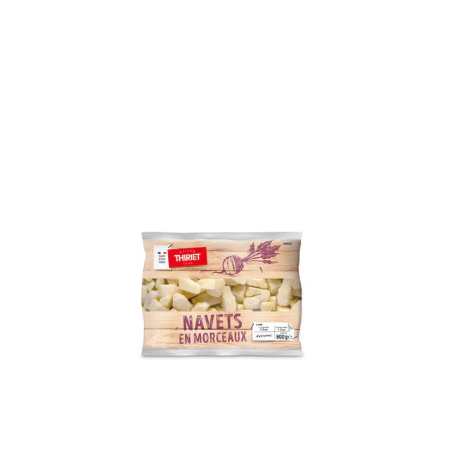 Thiriet Diced Turnips - 600 g (4 Portions)