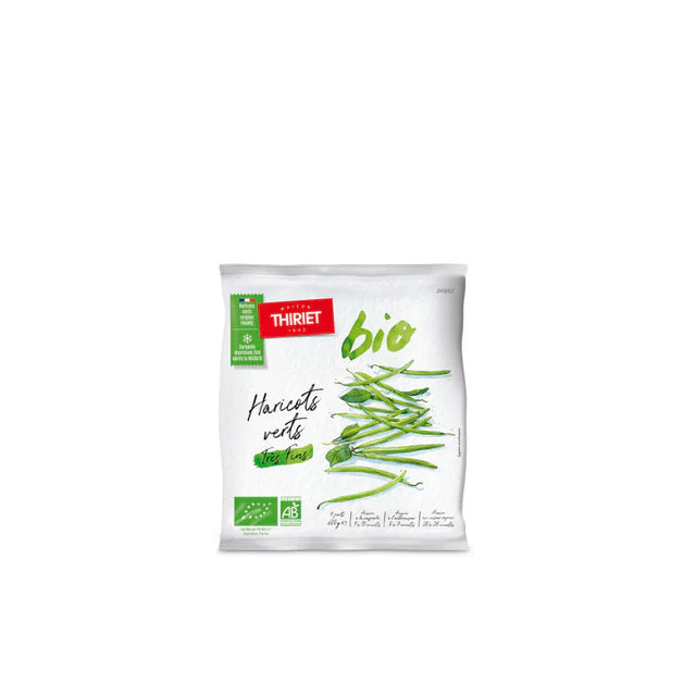 Thiriet Organic High-Grade French Beans - 600 g (4 Portions)