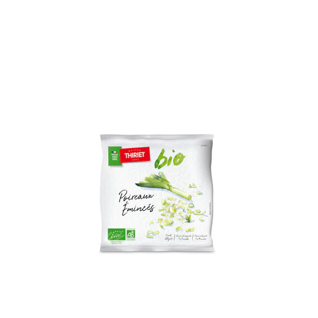 Thiriet Organic Thinly Sliced Leeks - 600 g (4 Portions)