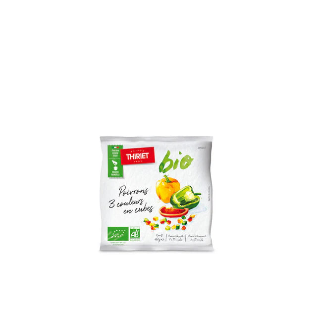 Thiriet Diced Bell Peppers 3 Colours - 450 g (3 Portions)