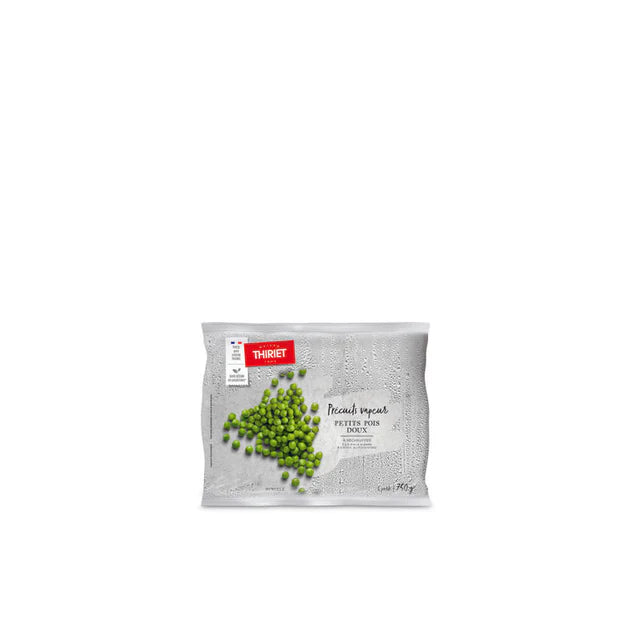 Thiriet Pre-Steamed Sweet Peas - 750 g (5 Portions)