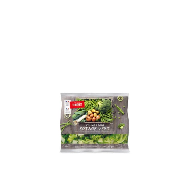 Thiriet Green Soup Vegetable Mix - 600 g (4 Portions)