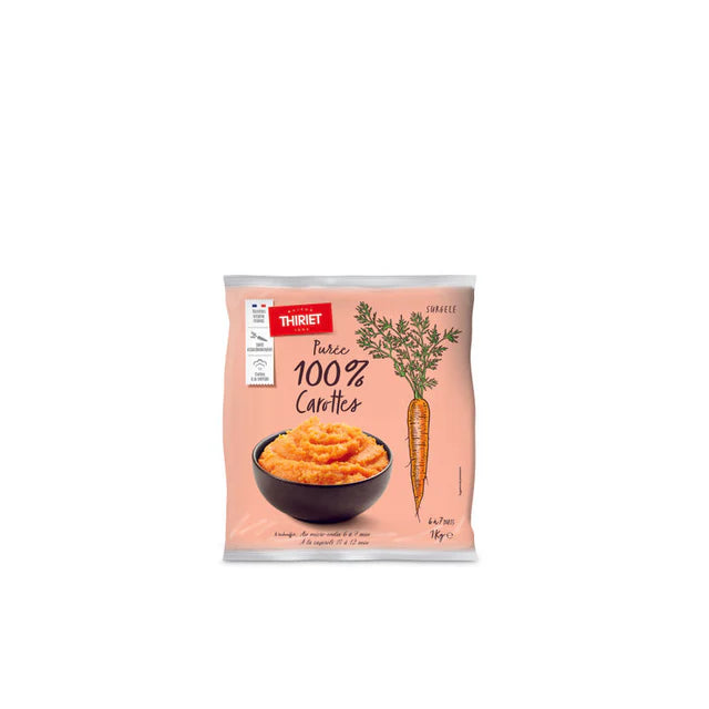 Thiriet Carrot Puree - 1 Kg (6-7 Portions)