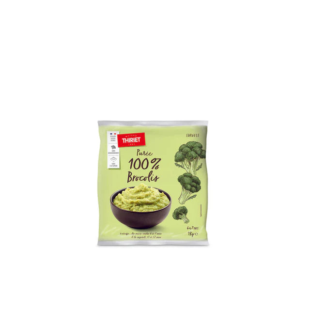Thiriet Broccolis Puree - 1 Kg  (6-7 Portions)