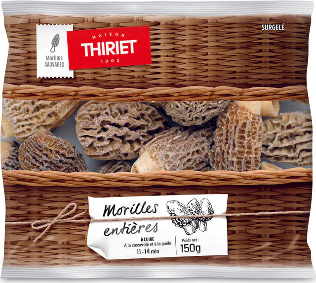 Thiriet Whole Morels 1 Portion - 150 G