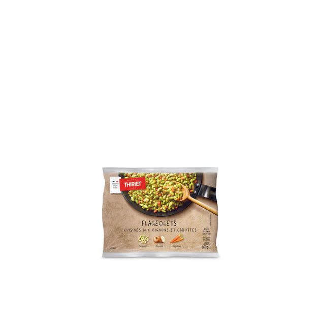 Thiriet Cooked Flageolets W Onions Grilled Tomatoes - 600 g (4 Portions)