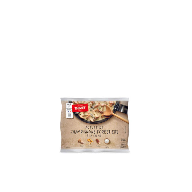 Thiriet Pan-Fried Mixed Forest Mushroom With Cream - 300 g  (2 Portions)