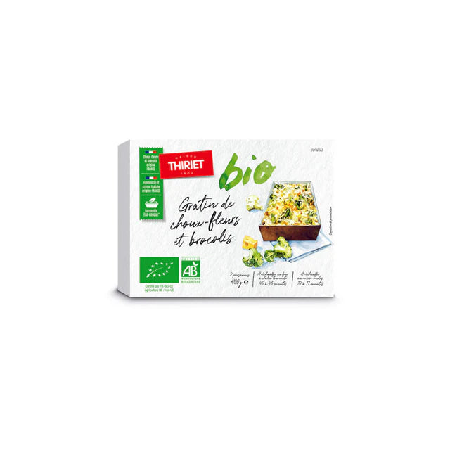 Thiriet Organic Cauliflower Broccoli Gratin - 400 g (2 Portions)