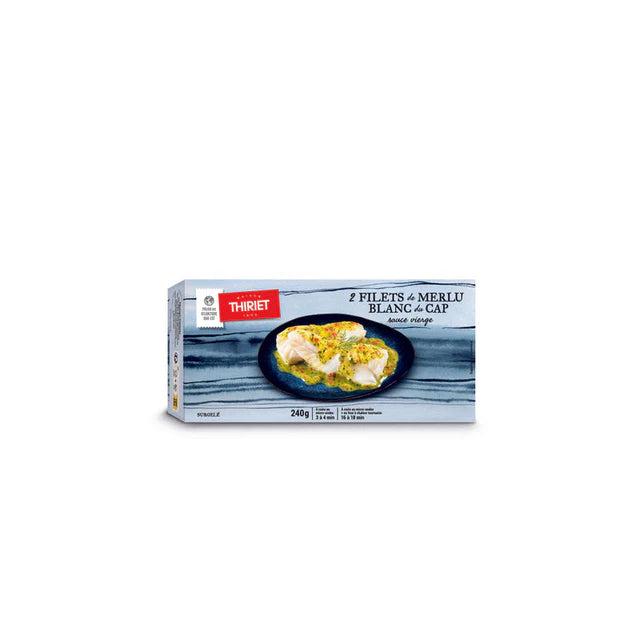 Thiriet Ready-To-Eat White Hake Fillets Virgin Sauce - 240 g (2 Pieces)
