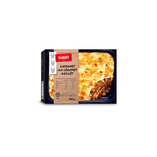 Thiriet Ready-To-Eat Grilled Vegetable Lasagne - 900 g (3-4 Portions)