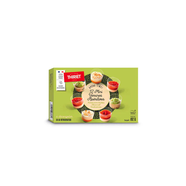 Thiriet Mini Verrines Appetizer - 192 g (12 Pieces)