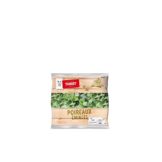 Thiriet Sliced Leek - 1 Kg (6-7 Portions)