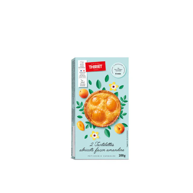 Thiriet Apricot Tartlets Amandine Style - 200 g (2 Pieces)