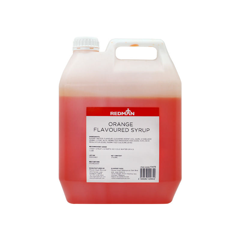 Redman Orange Flavoured Syrup - 5 Kg
