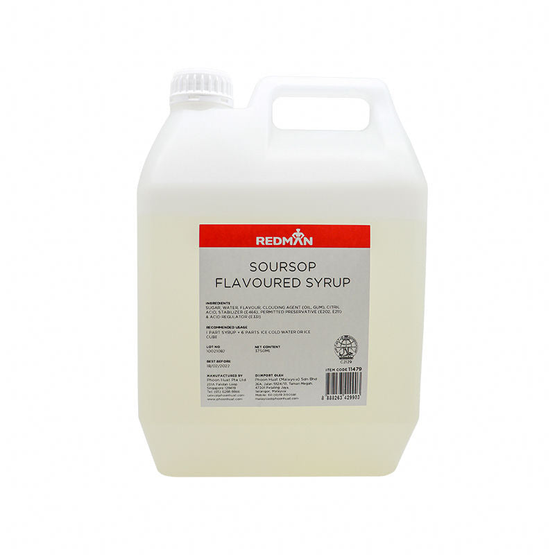 Redman Soursop Flavoured Syrup - 5 Kg