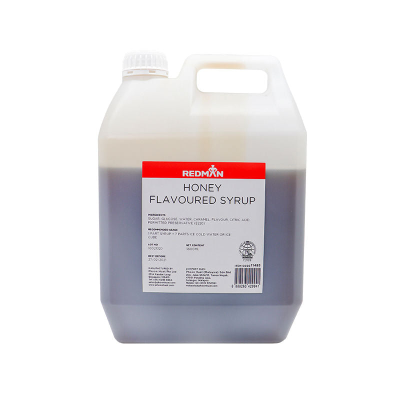 Redman Honey Flavoured Syrup - 5Kg