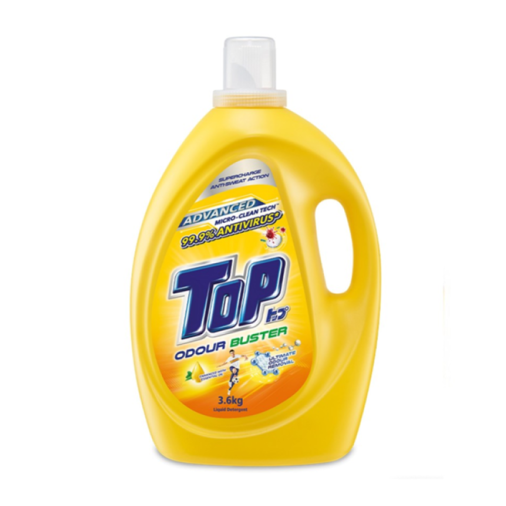 TOP Odour Buster Liquid Detergent - 3.6 Kg