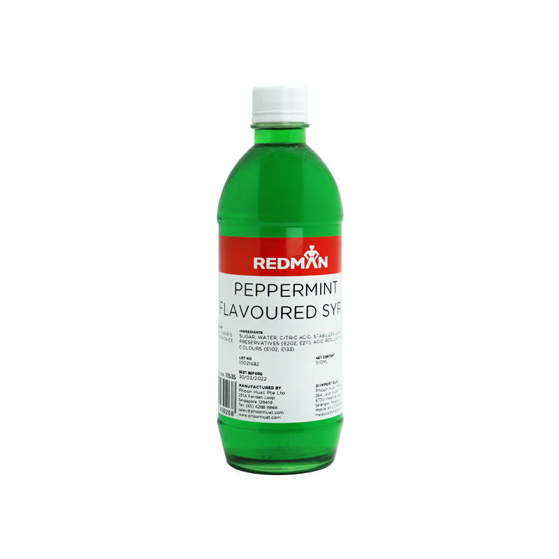 Redman Peppermint Flavoured Syrup - 510 Ml
