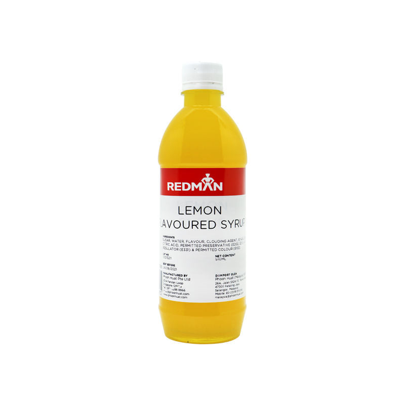 Redman Lemon Flavoured Syrup - 510 Ml