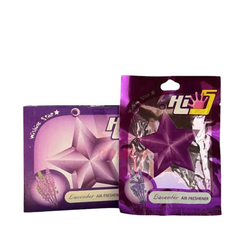 Hi5 Hanging Room Car Toilet Air Freshener Lavender - 1 Pc