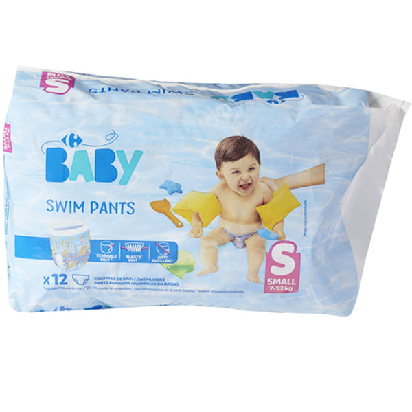 Carrefour Swim Pants Size S  - 12Pc