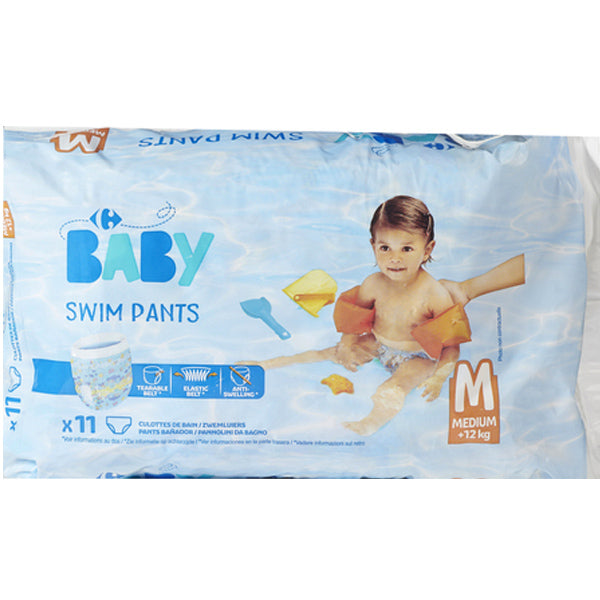Carrefour Swim Pants Size M  - 11Pc