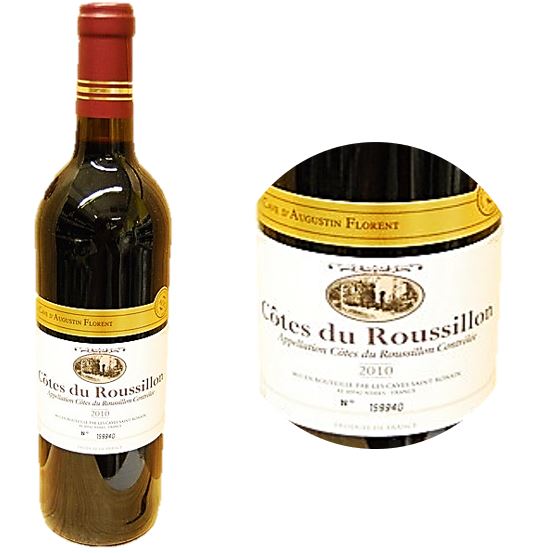 Selection A. Florent Red Wine Cotes Du Roussillon 2019  - 75Cl